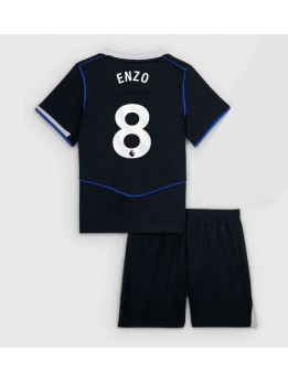 Chelsea Enzo Fernandez #8 Dječji Rezervni Dres kompleti 2025-26 Kratak Rukavima (+ kratke hlače)